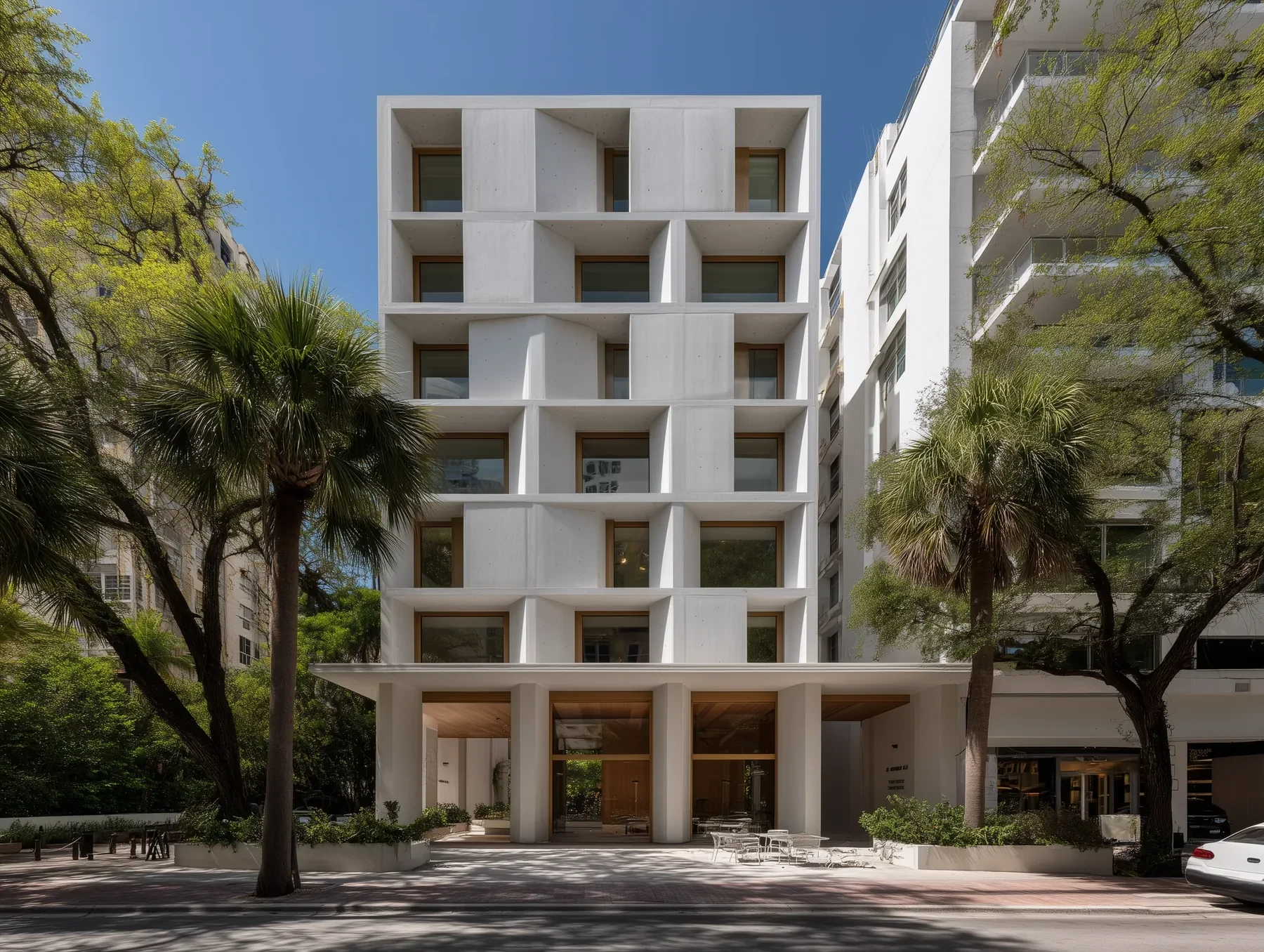 Miami Mid Rise Canted Reveals